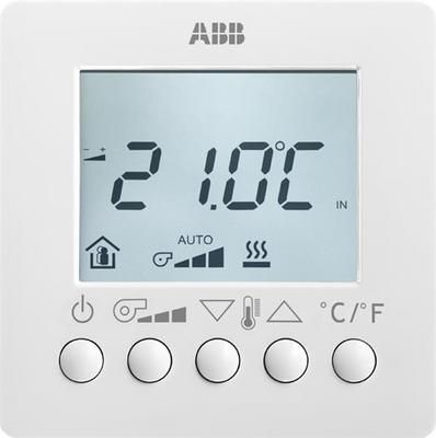 ABB RDF/A1.1 Raumtemperaturregler Fan Coil mit Display wei