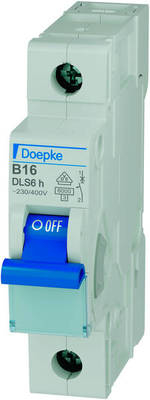 Doepke 09914023 DLS 6h B16-1 Leitungsschutzschalter 6KA 1polig B16A