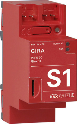 Gira 208900 S1 Schnittstelle zur Fernwartung KNX 24V